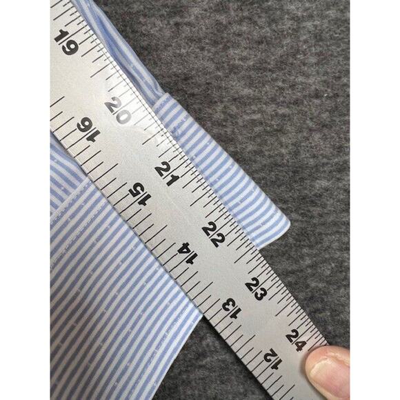 NWOT Brooks Brothers Regent Mens Striped Long Sleeve Button Up Shirt 17 2/3 - Picture 7 of 8